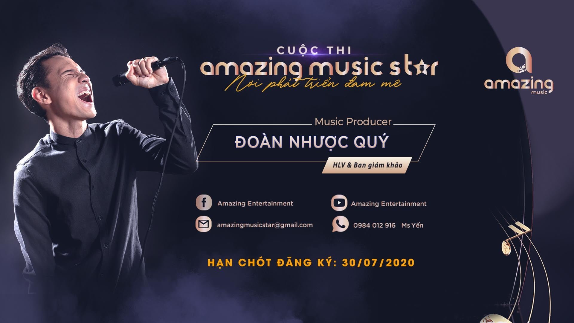 nhac si Doan Nhuoc Quy tai Amazing Music Star