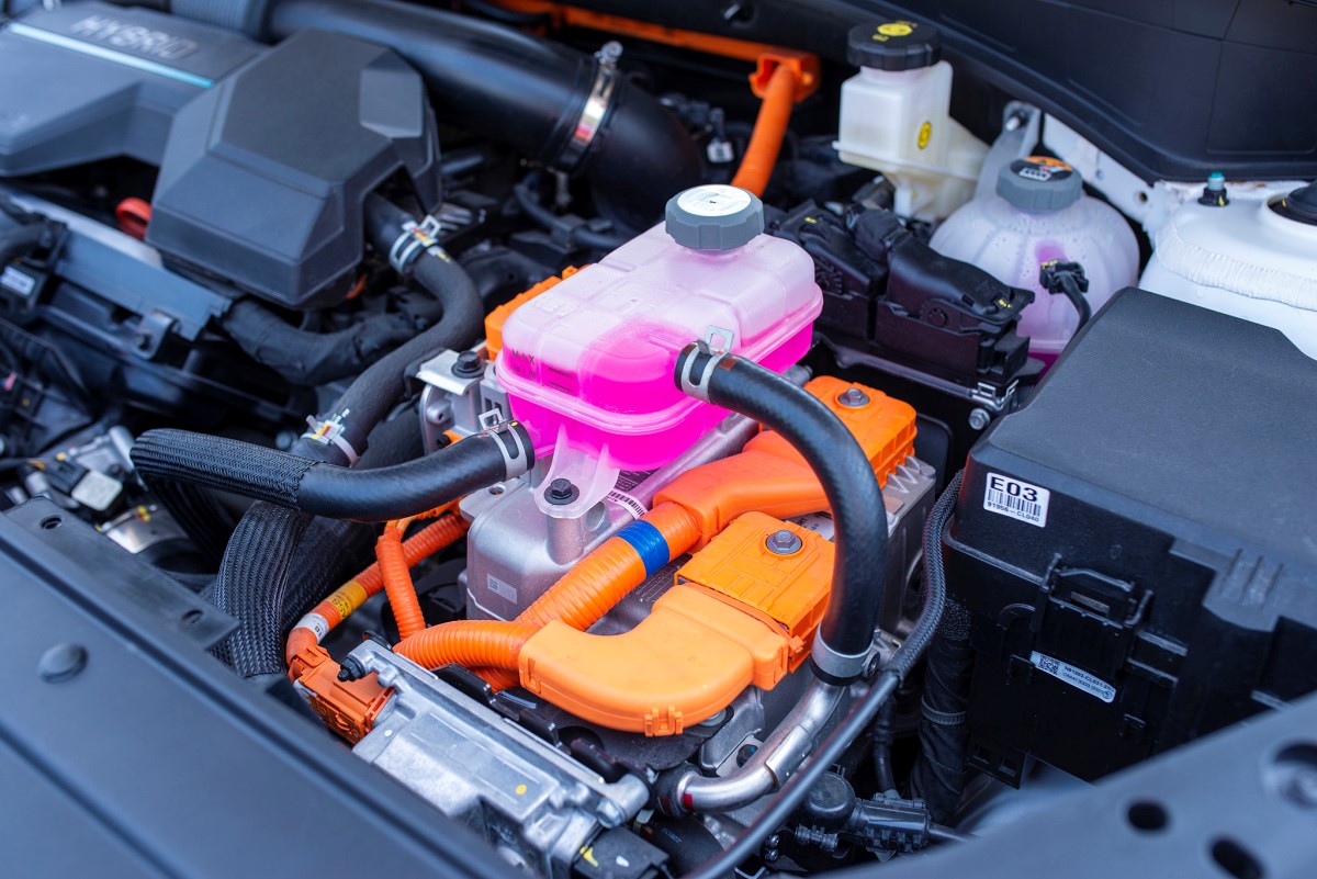 Hyundai Santa Fe bản Hybrid 
