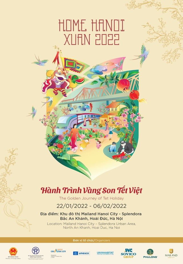 Lễ hội hoa Home Hanoi Xuan – hành trình Vàng SonTết Việt - Ảnh 1.