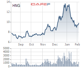Hoàng Anh Gia Lai (HAGL) vừa bán ra hơn 48 triệu cổ phiếu HNG, đã giảm sở hữu xuống 11,73% vốn - Ảnh 1.