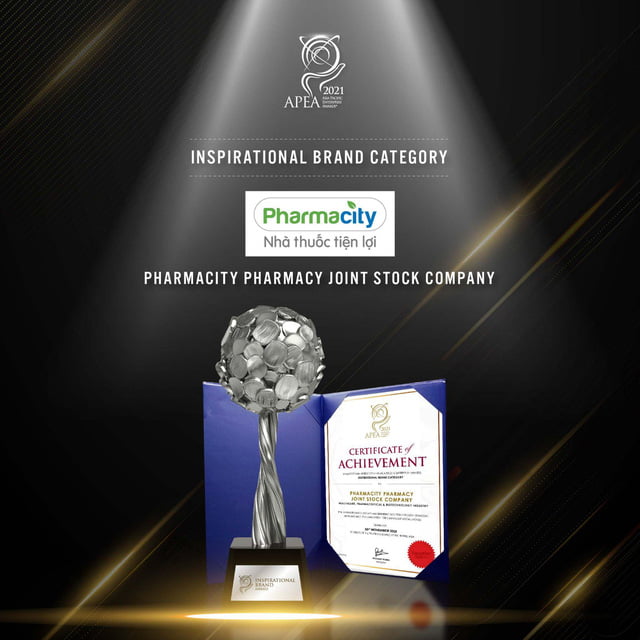 Pharmacity nhận giải thưởng “Thương hiệu truyền cảm hứng năm 2021”  do Enterprise Asia bình chọn - Ảnh 1.