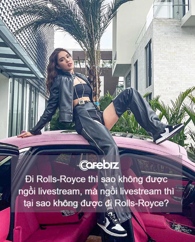  Ngọc Trinh livestream bán hàng mua Rolls Royce 30 tỉ, ở nhà 50 tỉ: “Tôi không thấy mình tầm thường khi phải livestream bán hàng. Có làm thì mới có ăn”  - Ảnh 3.