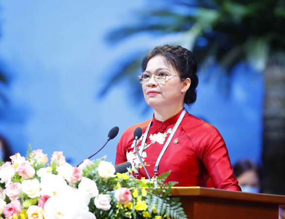 Bà Hà Thị Nga tái đắc cử chủ tịch Hội Liên hiệp phụ nữ Việt Nam - Ảnh 1.