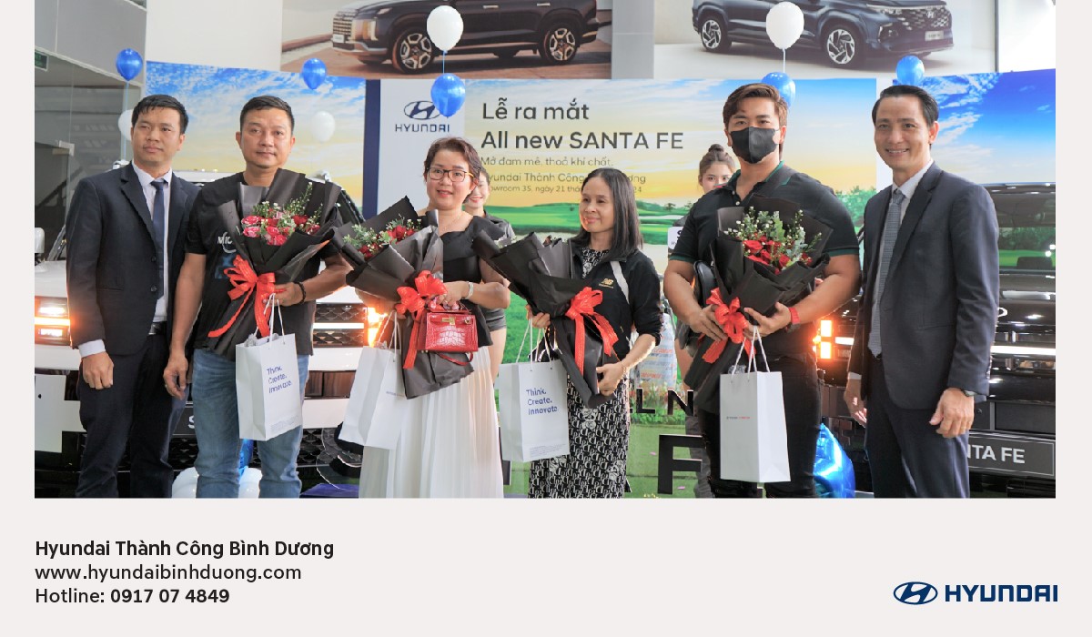 HYUNDAI SANTA FE ALL NEW TAI HYUNDAI BINH DUONG 1