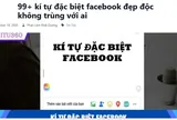 Kí Tự Facebook - 800+ Biểu Tượng & Bio FB Thu Hút Triệu Like