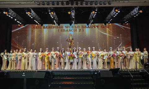 Mãn nhãn đêm chung kết Miss Business World Beauty 2025 – Lucy Hà đăng quang đầy cảm xúc