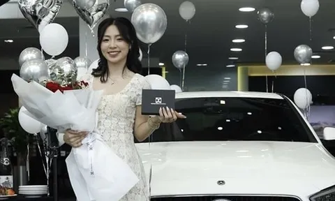 Hoa hậu Hảo Hảo – Tuổi trẻ nỗ lực và ghi dấu thành quả với chiếc Mercedes