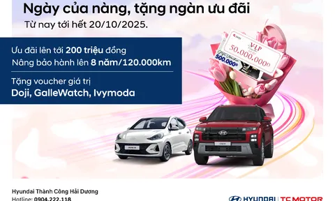 NGÀY CỦA NÀNG, TẶNG NGÀN ƯU ĐÃI
