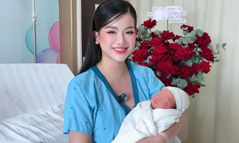 Hoa hậu Jennifer Ly xúc động gửi lời tri ân sau khi chào đón thêm thành viên mới