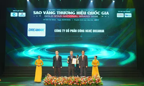 HDAMC chúc mừng  DREAMAX  được vinh danh với giải thưởng Top 10 Thương hiệu Hàng đầu 2026