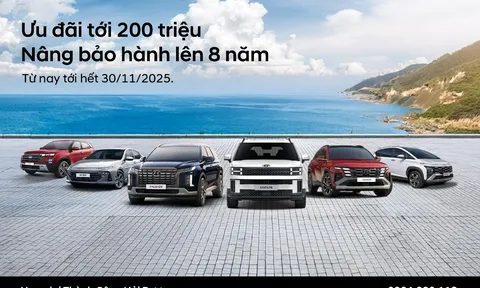 ƯU ĐÃI KÉP - NÂNG BẢO HÀNH LÊN 8 NĂM & HỖ TRỢ TÀI CHÍNH TỚI 200 TRIỆU