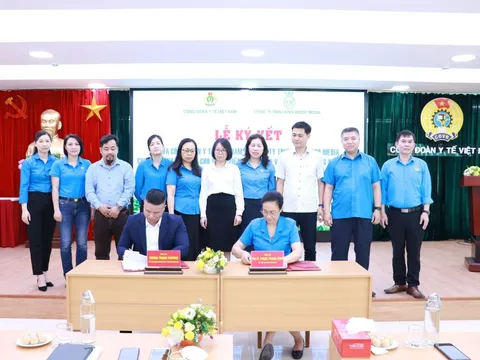 Công đoàn Y tế Việt Nam và King Wood Media ký kết hợp tác nhằm bảo vệ quyền lợi chính đáng cho đoàn viên ngành Y tế