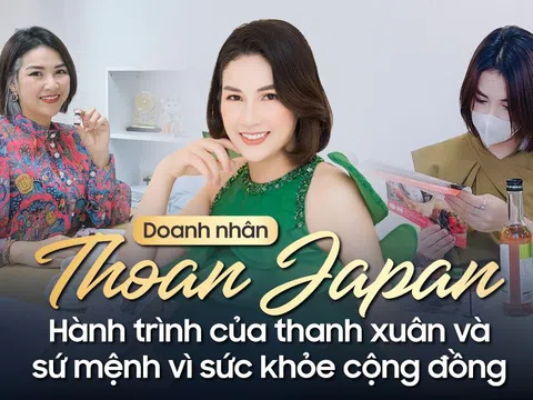 Doanh nhân Thoan Japan: “Hết mình với sứ mệnh vì cộng đồng sẽ nhận lại được thành quả xứng đáng.”