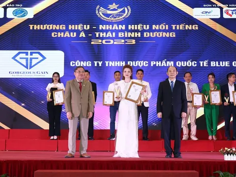 Công ty phân phối viên ăn ngon GG, viên thảo mộc GG đoạt giải “Top 10 thương hiệu nổi tiếng Châu Á – Thái Bình Dương”