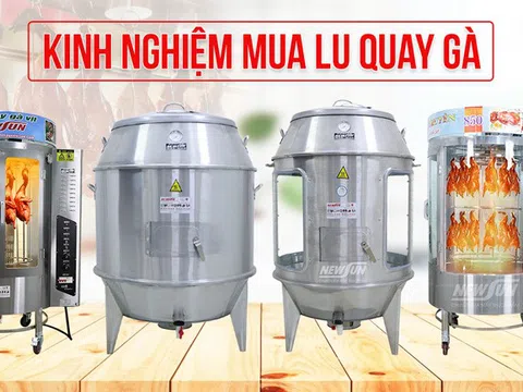 Kinh nghiệm chọn mua lu quay gà, vịt, heo chất lượng