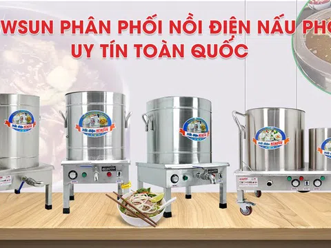 NEWSUN - Đơn vị chuyên phân phối nồi điện nấu phở uy tín toàn quốc