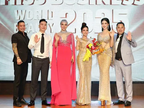 Lan tỏa yêu thương từ sàn đấu giá thiện nguyện Miss Business World Beauty 2025