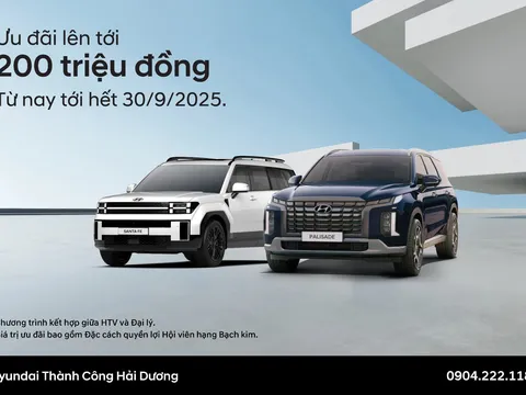 HYUNDAI HẢI DƯƠNG ƯU ĐÃI LÊN TỚI 200 TRIỆU ĐỒNG
