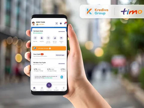 Kredivo Group mua lại Timo – nền tảng ngân hàng số tiên phong tại Việt Nam