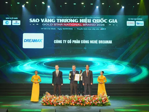 HDAMC chúc mừng  DREAMAX  được vinh danh với giải thưởng Top 10 Thương hiệu Hàng đầu 2026