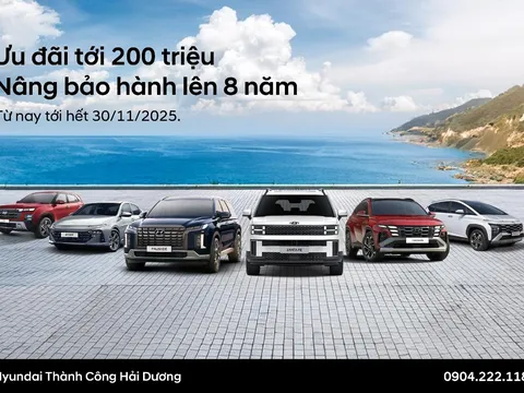 ƯU ĐÃI KÉP - NÂNG BẢO HÀNH LÊN 8 NĂM & HỖ TRỢ TÀI CHÍNH TỚI 200 TRIỆU